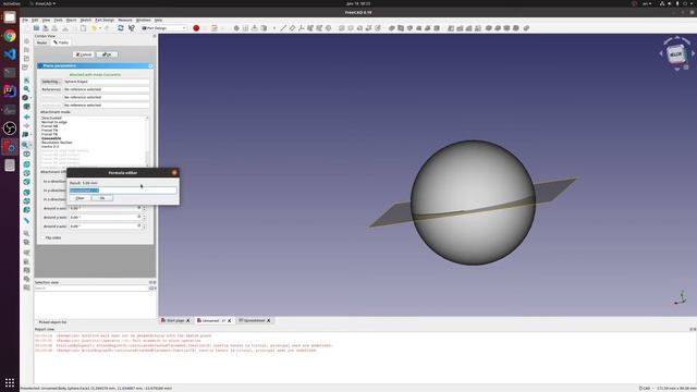 FreeCad Datum Plane