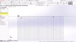 Этап 5 - Конструирование конвективного пароперегреателя в среде SolidWorks