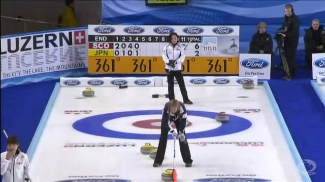 CURLING:World Women's Chp 2013 - Draw 8 SCO-JPN смотреть онлайн