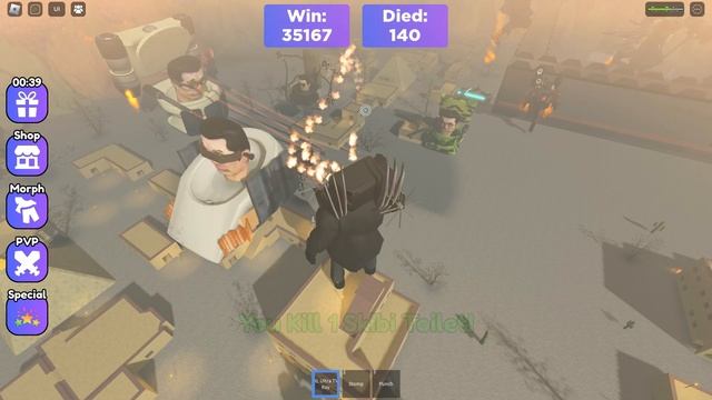 Roblox: Skibidi Toilet War. Continue Part 6. From 30 000 to 44 000 смотреть онлайн