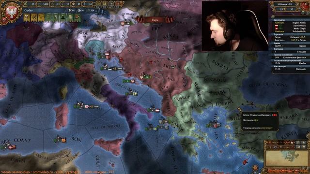 Война с Османской Империей -_- Europa Universalis 4 "The Cossacks" смотреть онлайн