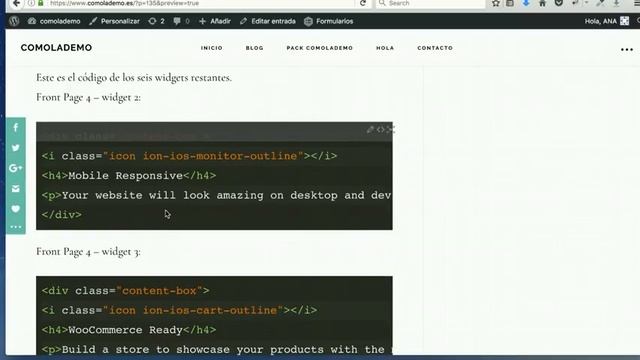 Genesis Wordpress theme Infinity Pro - 7. Front Page Widgets - 1 смотреть онлайн