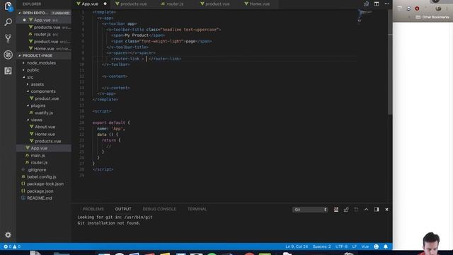VueJS CLI | Level 3-22.3: DNR components and router setup смотреть онлайн
