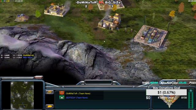 -DoMiNaToR- VS BiG^SiZe^ $50 Challenge By LuciferArise |CNC:Generals Zero Hour смотреть онлайн
