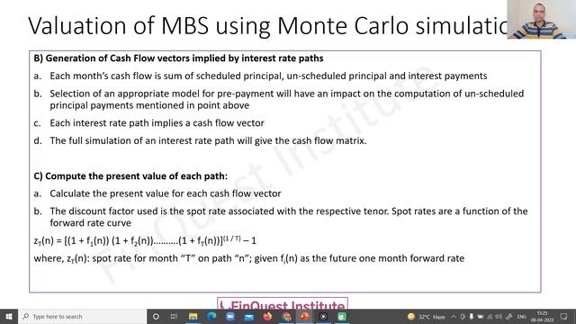Valuation of MBS securities using Monte Carlo simulation смотреть онлайн