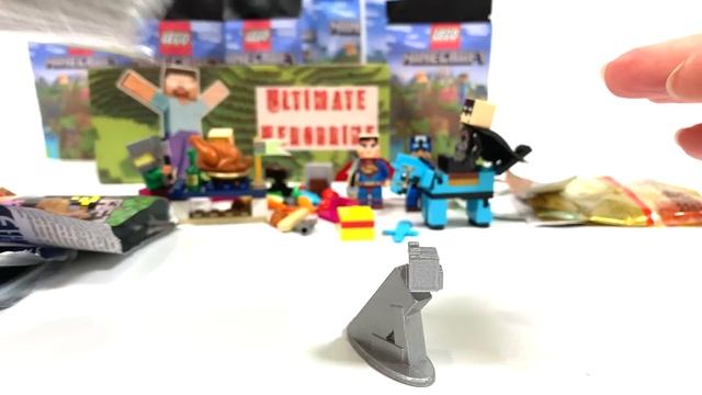 NEW Mystery LEGO Minecraft Minifigures - 20 Pack Opening! | DIY & Crafts смотреть онлайн