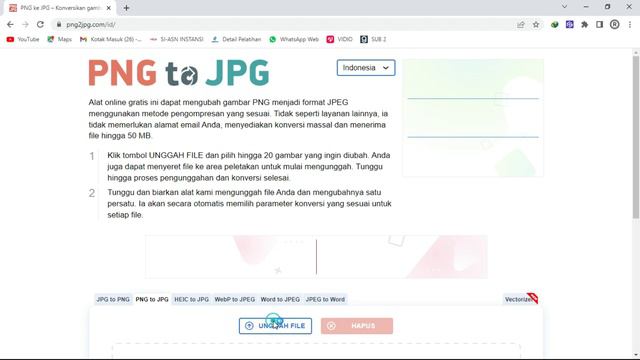 Cara Ubah Format Foto PNG to JPG - Free Online смотреть онлайн