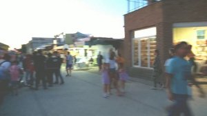 База отдыха "Прибой" вечером. Саки. Крым 2020.