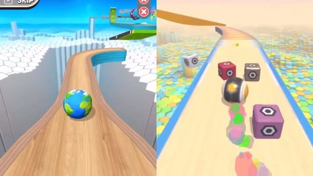 ?Going Ball VS Action Ball | Walkthrough | Android Gameplay | смотреть онлайн