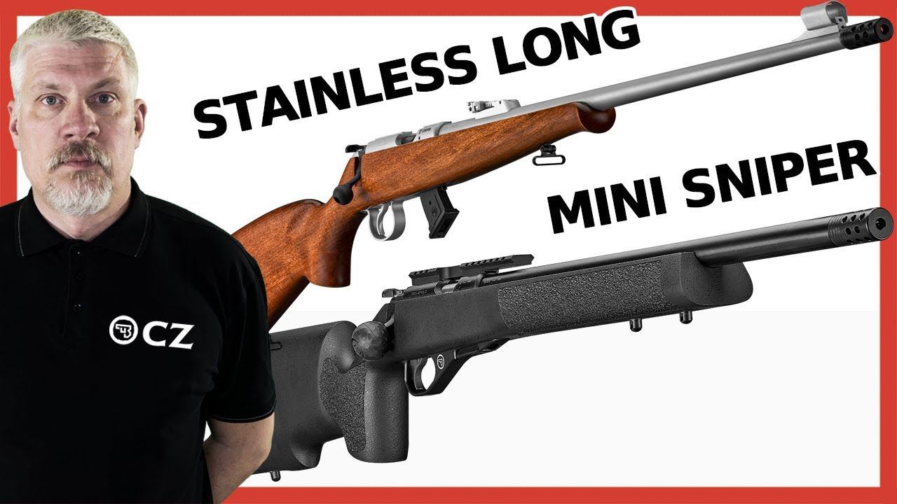 Какие новые исполнения в семействе CZ 455? CZ 455 STAINLESS LONG,CZ 455 MINI SNIPER смотреть онлайн