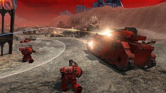 Blood Angels vs Tau Empire! - Ultimate Mod Warhammer 40,000 | Men of War: Assault Squad 2 смотреть онлайн