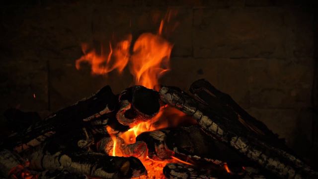 🔥 4K Cozy Fireplace (12 HOURS). Fireplace With Crackling Fire Sound. 2024 Christmas Fireplace