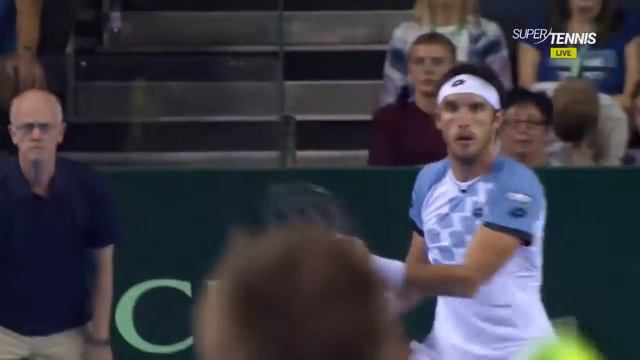 Dan Evans vs Leonardo Mayer FULL MATCH HD Davis Cup 2016 PART 1 смотреть онлайн