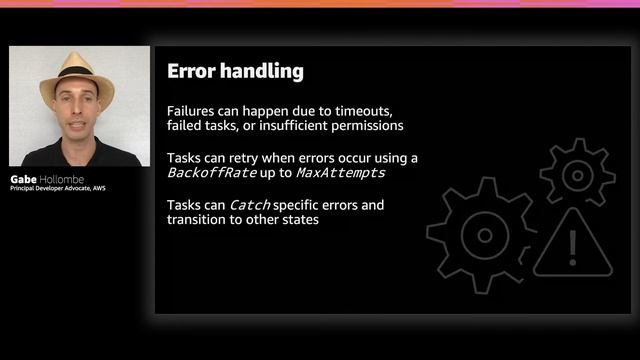 AWS re:Invent 2020: Getting started with AWS Step Functions for service orchestration смотреть онлайн