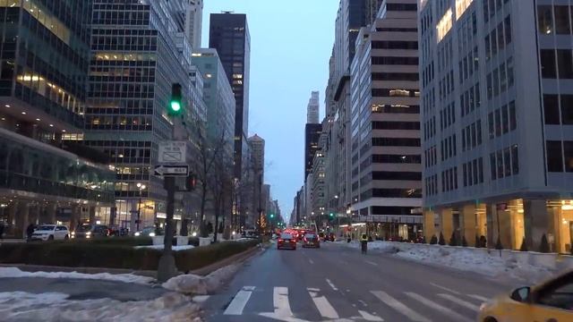 New York City 4K - Sunset Drive 2023 смотреть онлайн
