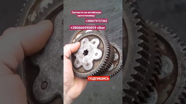 Шестерня Привода Корзины сцепления Б.У на мопед Alpha,Delta #shortvideo смотреть онлайн
