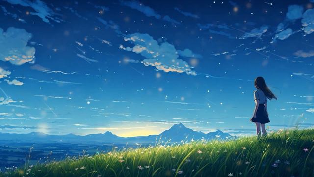 Dreaming Under the Stars: Anime Piano over Nature's Canopy | Healing of Stress and Anxiety смотреть онлайн