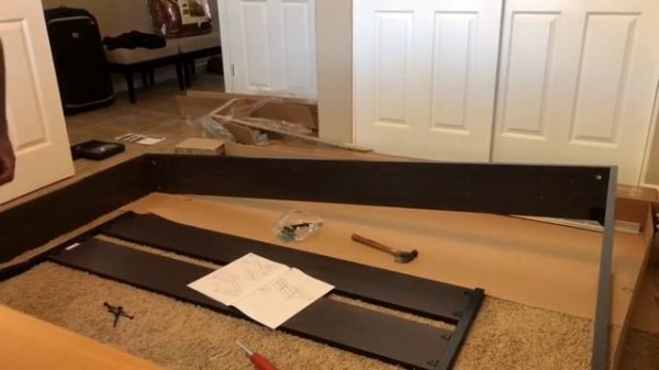 IKEA Trysil Bed Frame Assembly