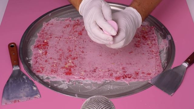 How to make Raspberry Ice Cream | no talking Food Recipe Dessert with fresh Raspberries / Berry ASM смотреть онлайн