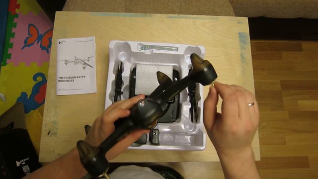 Hubsan H501s Распаковка смотреть онлайн