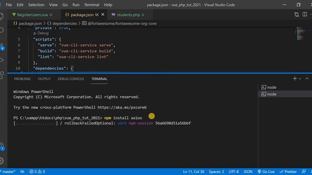 #13 Show Dynamic Students Data Details | Student's Dashboard | VUE JS & PHP #vue_js_with_php #axios смотреть онлайн
