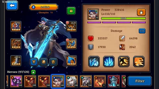 Dungeon Rush 300 Summons Event 7 and Get Champion Azazel - KGameplay смотреть онлайн