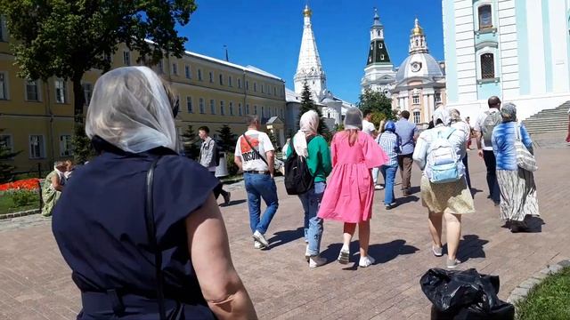 Сергиев Посад. Лавра. Вид смотреть онлайн