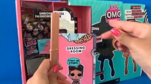 ОБЗОР КУКЛЫ ЛОЛ ОМГ ДА БОСС / LOL Surprise OMG Series 3 Da Boss Unboxing Fashion Doll / НОВИНКА