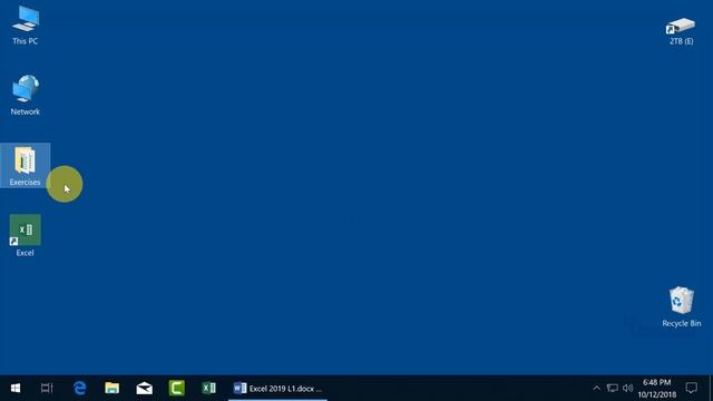 Microsoft Excel 2019: Save & Save As for Backups and Copies of Workbooks смотреть онлайн