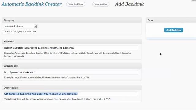 Wordpress Automatic Backlink Creator Plugin Review смотреть онлайн