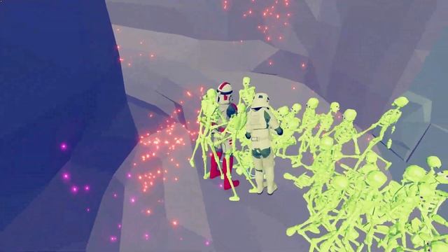 Zombies invaded the Helms Deep & Starwars Defend Castle - Totally Accurate Battle Simulator TABS смотреть онлайн