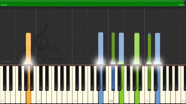 Amy MacDonald Mr Rock And Roll /Easy Piano Tutorial / #Synthesia смотреть онлайн