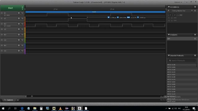 RGB LED WS2812b управление по SPI смотреть онлайн