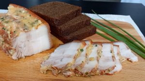 САЛО в луковой шелухе Самое Вкусное Сало