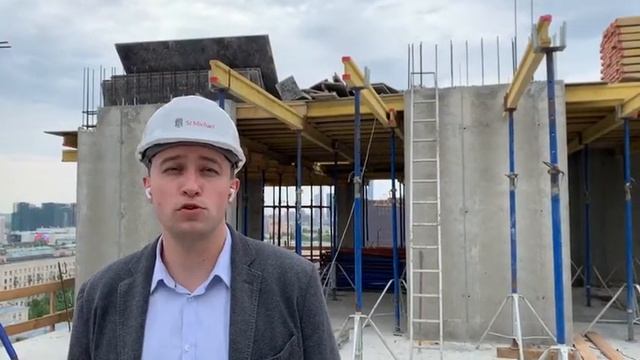 Ход строительства квартала «Зорге 9»: май 2020 смотреть онлайн