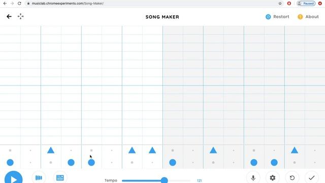 How to make a song using Chrome Song Maker смотреть онлайн