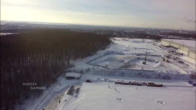 Начало освоения территории за "Metro Cash & Carry" / март 2018 г./ ЖК Рассвет /г.Самара / Russia смотреть онлайн