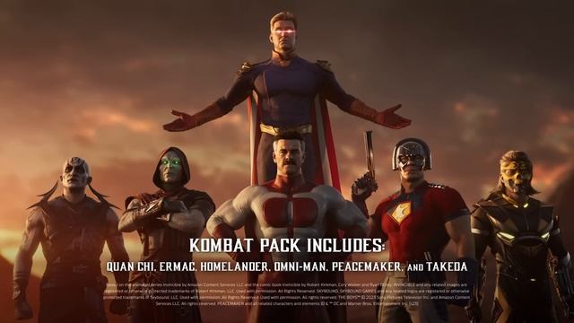 Mortal Kombat 1 - ОМНИМЕН, ТРЕМОР и КАМЕО ДЖАННЕТ КЕЙДЖ смотреть онлайн