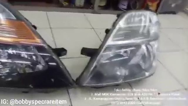 Honda Stream RN3 2002 UPGRADE Headlamp Stream RN3 JDM (Japanese Domestic Market) Original Honda