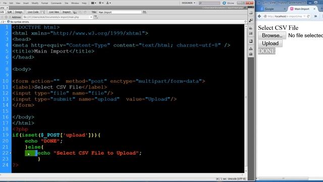 PHP Project : HTML Form Handling [6] смотреть онлайн