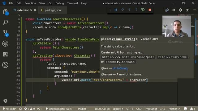 Extending VS Code [Screencast]
