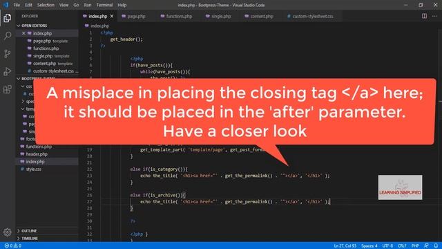 Show Archive and Category pages-WordPress Tutorial for Beginners смотреть онлайн