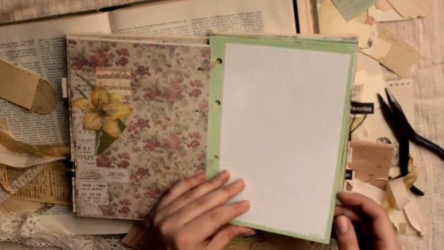 Скрапбукинг - Демонстрация альбома "Природа" смотреть онлайн