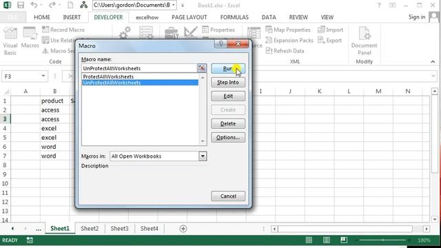 How to Unprotect Multiple Worksheets at Once in Excel смотреть онлайн