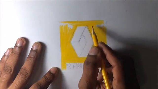 How To Draw The Renault Logo I Como Desenhar O Logotipo Da Renault