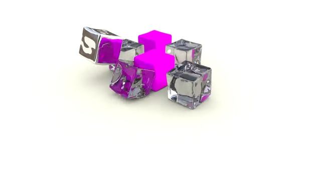 3D анимация с кубиками в Blender смотреть онлайн
