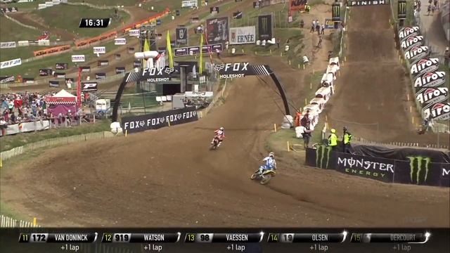 Fiat Professional MXGP Of France Seewer Chasing Jonass For Second Position