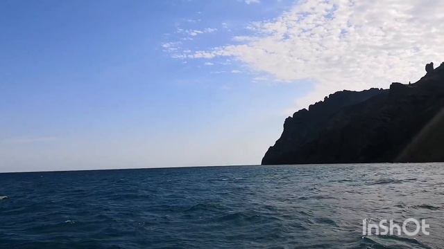 Коктебель 10 августа 2020 года, морская прогулка к Золотым Воротам, семейный влог смотреть онлайн