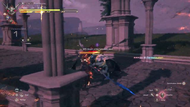 FF16 - Final Fantasy Mode - Knight of the Splendent Heart смотреть онлайн