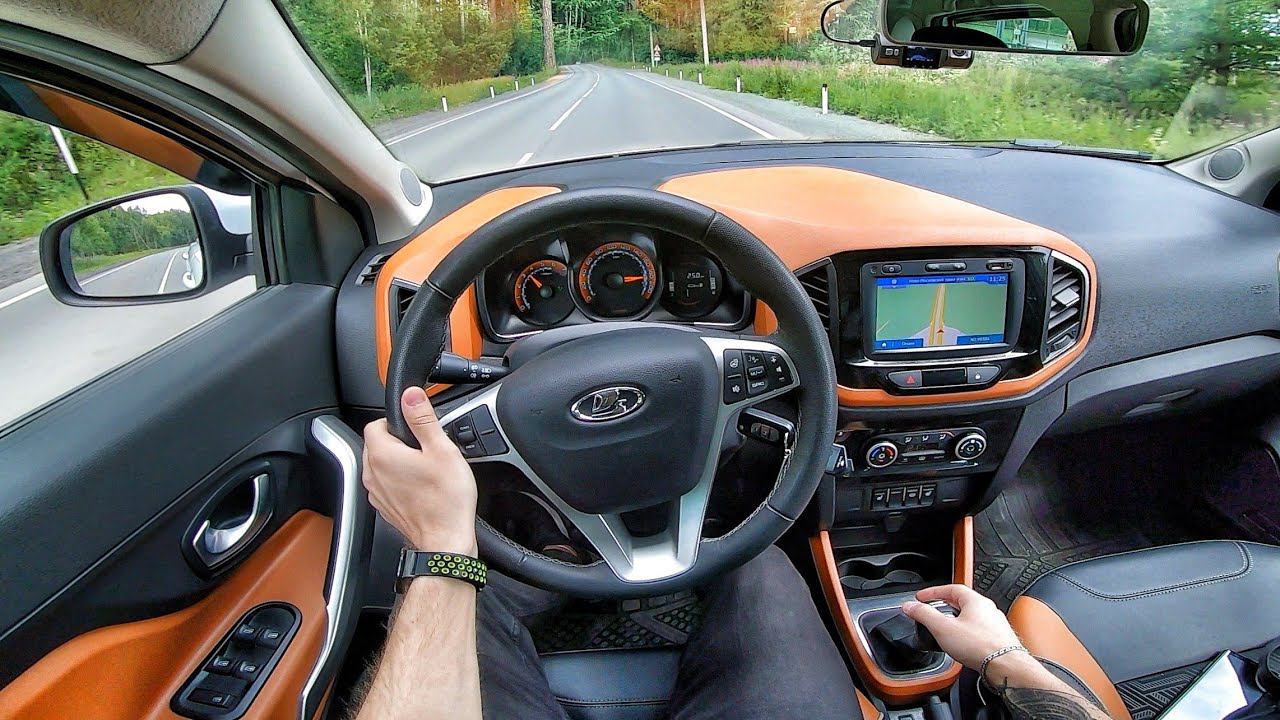 2020 LADA Xray Cross 1.6 CVT Luxe - POV TEST DRIVE смотреть онлайн